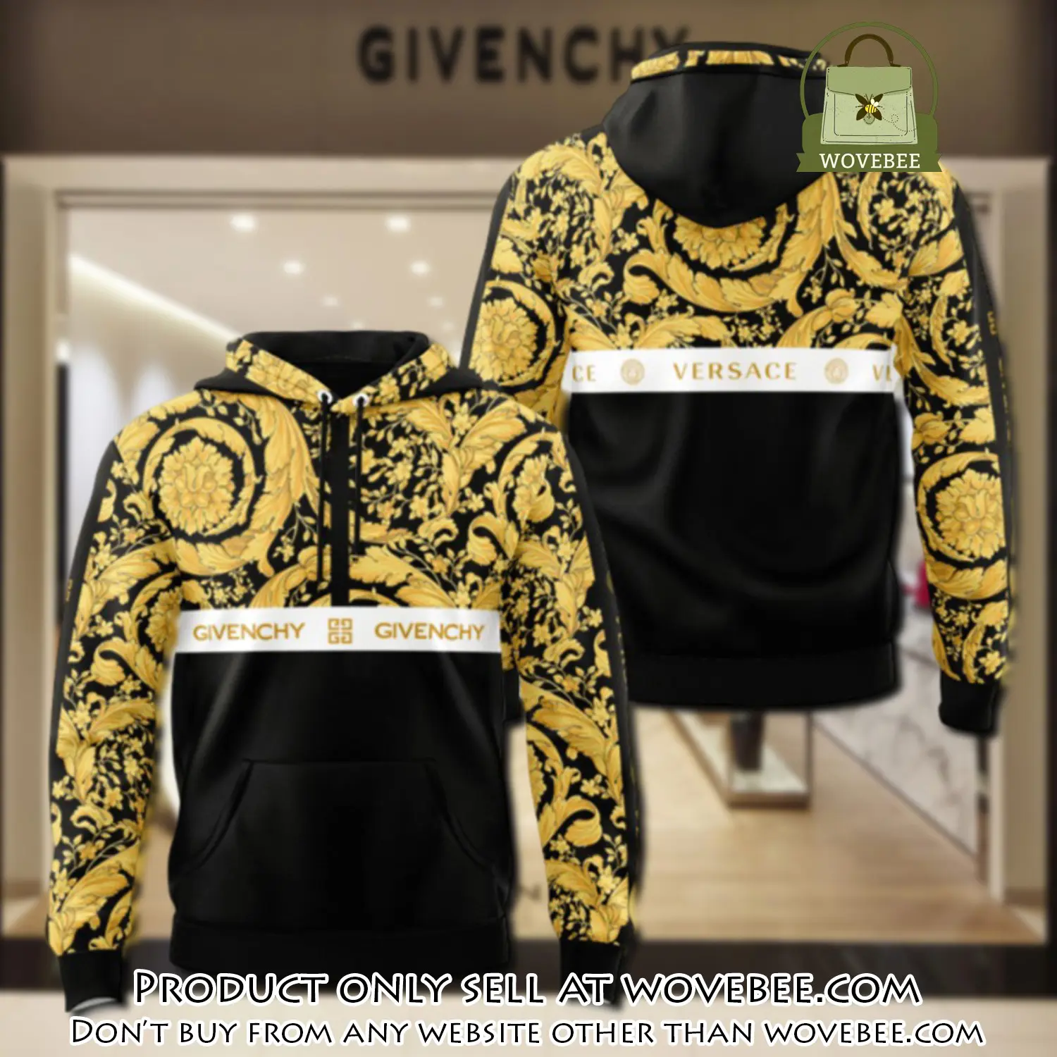 Givenchy versace unisex hoodie luxury brand gifts  jh2296 wvb5807673